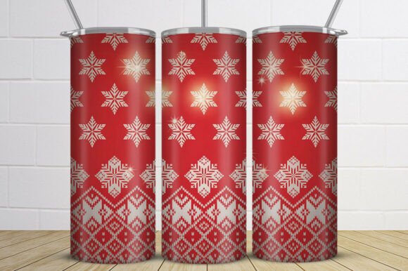 Download Nordic Snowflake Christmas Tumbler Wrap - Premium Bundle