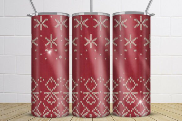 Download Nordic Snowflake Christmas Tumbler Wrap - Premium Bundle