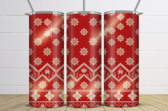 Download Nordic Snowflake Christmas Tumbler Wrap - Premium Bundle