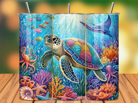 Download Watercolor Ocean Summer Beach Tumbler - Summer beach tumbler Collection
